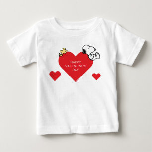 Peanuts   Woodstock & Snoopy Valentine Baby T-Shirt