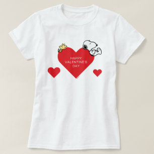 Peanuts   Woodstock & Snoopy Valentine T-Shirt