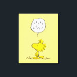 Peanuts | Woodstock Speaks Canvas Print<br><div class="desc">Check out this super cute Peanuts design featuring Woodstock and polka dots.</div>