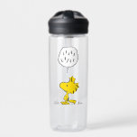Peanuts | Woodstock Speaks Water Bottle<br><div class="desc">Check out this super cute Peanuts design featuring Woodstock and polka dots.</div>