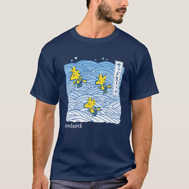 Peanuts | Woodstock Waves T-Shirt (Front)