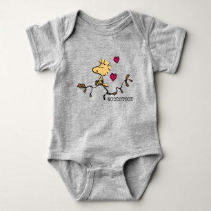 Peanuts   Woodstock Whistle Baby Bodysuit