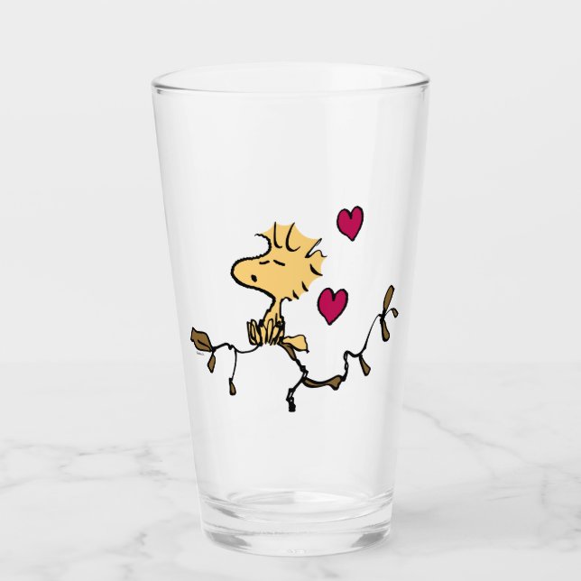 Peanuts | Woodstock Whistle Glass (Front)