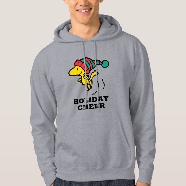 Peanuts | Woodstock Winter Beanie Cap Hoodie (Front)