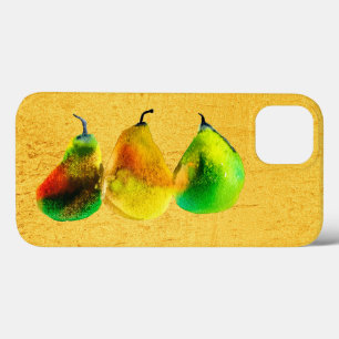 Pear art cute watercolor fruit Case-Mate iPhone ca 13 Case