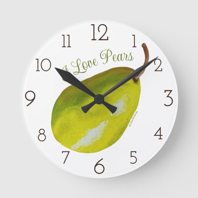 Pear Clock (Front)