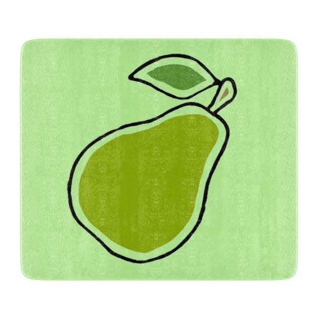 Pear Cutting Board (Front)