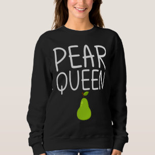 Pear Designs For Women Mom Gardening Vegan Plant F Sweatshirt