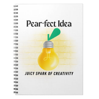 Pear-fect Idea Notebook