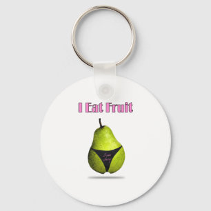 Pear fruits keychain