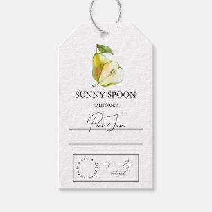 Pear Hang Tag