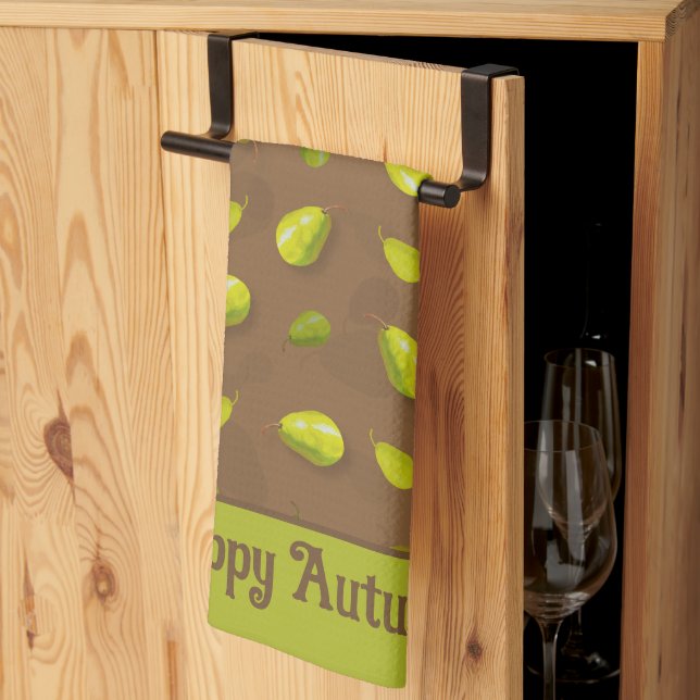 Pear Kitchen Towel (Thirds Fold)