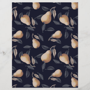 Pear Moody Scrapbook Journal