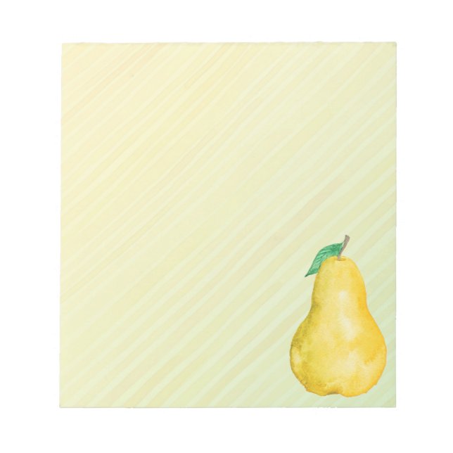Pear Notepad (Front)