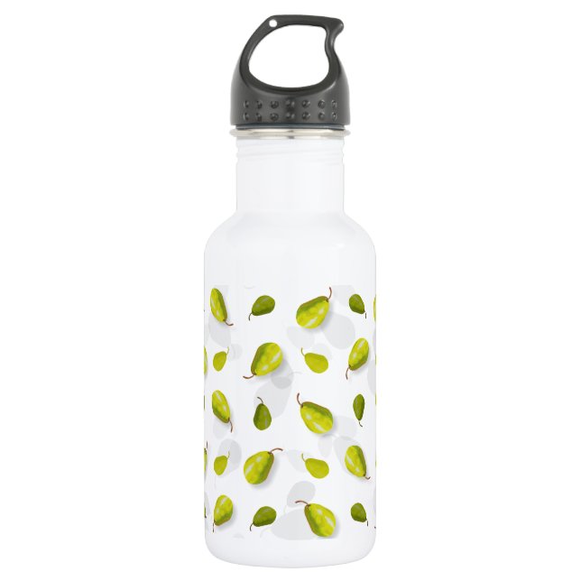 Pear Pattern Water Bottle (Front)