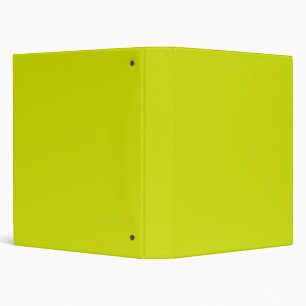 Pear Solid Plain Colour Binder