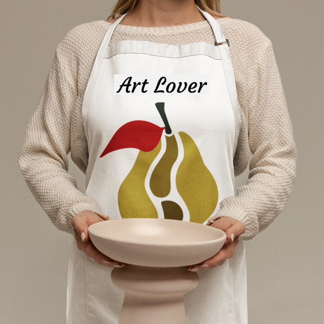 Pear Splitting Art Apron (Creator Uploaded)