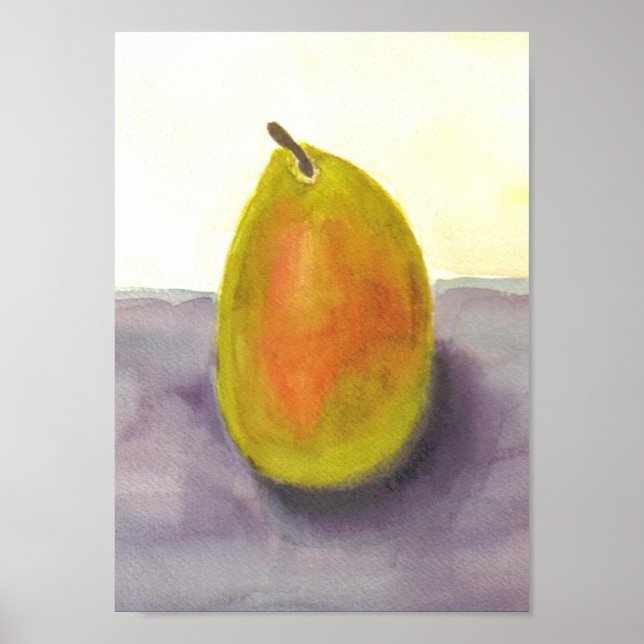 Pear Still Life Poster (Front)