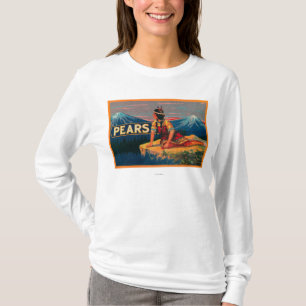 Pear Stock Crate Label T-Shirt