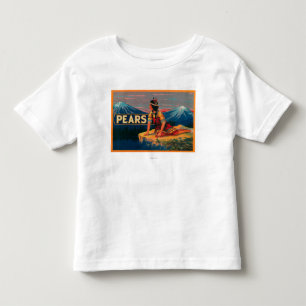 Pear Stock Crate Label Toddler T-shirt