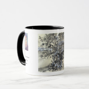Pear Tree and Pickets / Artist Larry Lerew Mug