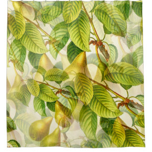 Pear Tree Branches & Pears Pattern 