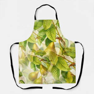 Pear Tree Branches & Pears Pattern  Apron