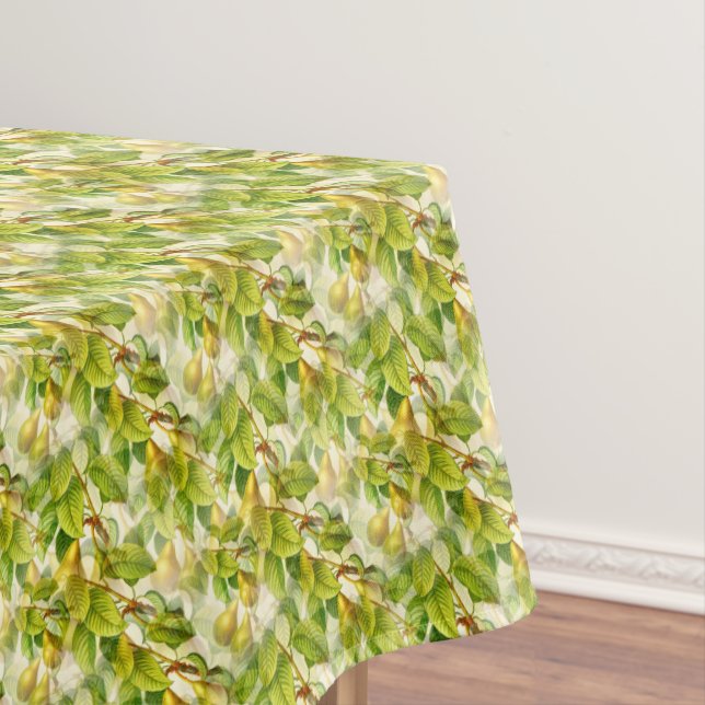 Pear Tree Branches & Pears Pattern  Tablecloth (In Situ)
