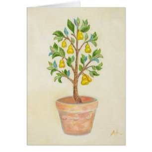 Pear Tree card