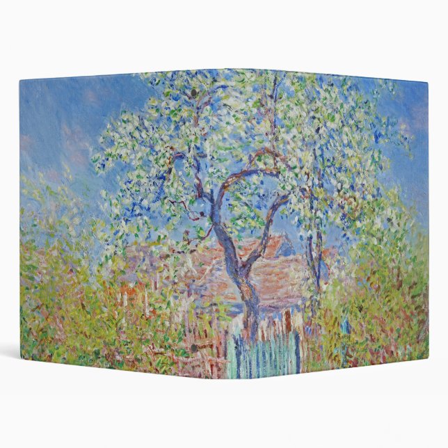 Pear Tree in Flower - Claude Monet Binder (Background)