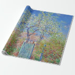 Pear Tree in Flower - Claude Monet Wrapping Paper<br><div class="desc">Pear Tree in Flower - Claude Monet</div>