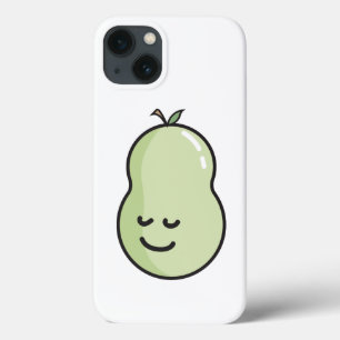Pear with a smile iPhone 13 case