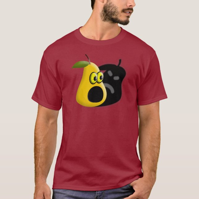 Pearanoia / Paranoia, funny design, new trend T-Shirt (Front)