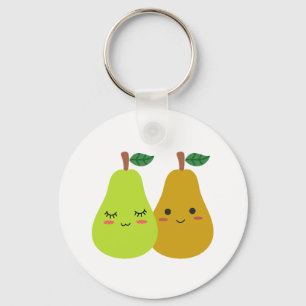 Peared Up Keychain