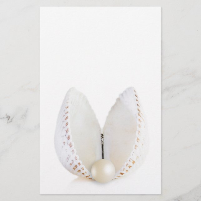 Pearl and seashell flyer (Front)