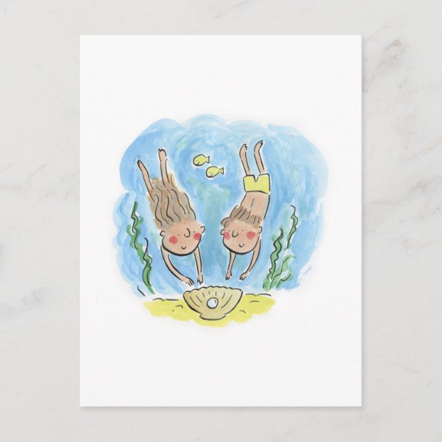 Pearl Anniversary Postcard (Front)