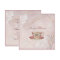 Pearl Blush pink lace bridal Tea Party Invitation