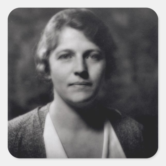 Pearl Buck Square Sticker (Front)