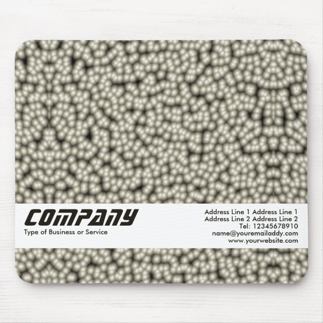 Pearl Cells Abstract, Business Mouse Pad (Front)