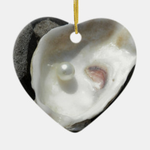 Pearl Ceramic Ornament