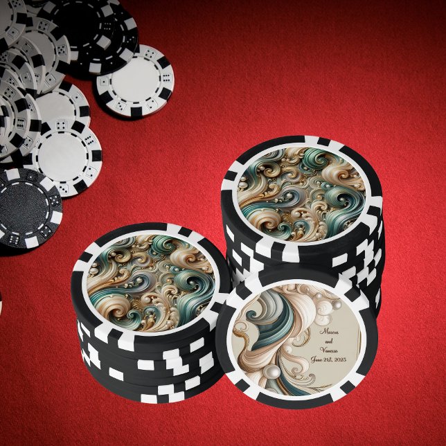 Pearl Coast Elegance Poker Chip (Creator Uploaded)