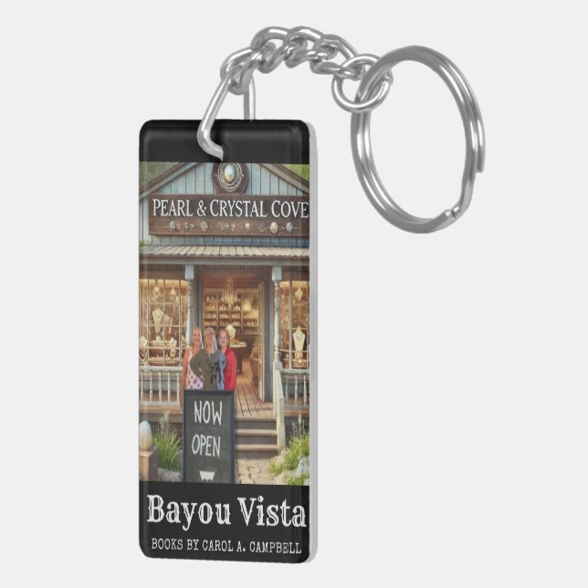Pearl & Crystal Cove – Southern Psychos Collection Keychain (Back Right)