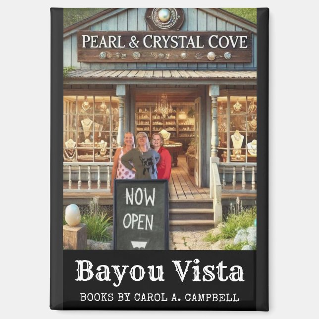 Pearl & Crystal Cove – Southern Psychos Collection Magnet (Front)