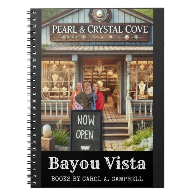 Pearl & Crystal Cove – Southern Psychos Collection Notebook (Front)