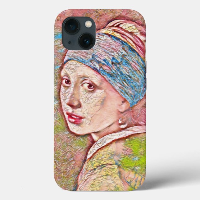 Pearl Earring Case-Mate iPhone Case (Back)