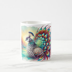 Pearl Fan 030924AREF119 - Watercolor Coffee Mug
