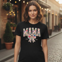 Pearl Floral Mama Varsity Modern Feminine