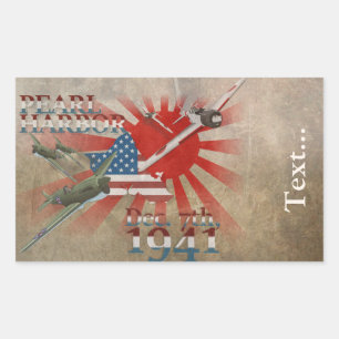Pearl Habor December 7, 1941 Sticker