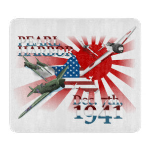 Pearl Harbor 7 décembre 1941 Planche à découper