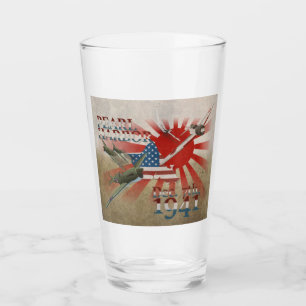 Pearl Harbor 7 décembre 1941 Verre